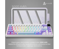 Ajazz AK650 Dream Weaver Switch Purple White Blue RGB z ekanem - 1536354 - zdjęcie 14